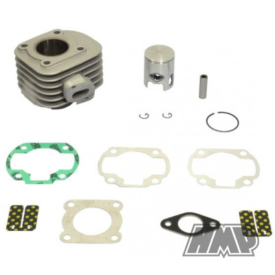 Kit cilindro YAMAHA 50 NEOS / JOG / WHY / APRILIA RALLY / SONIC / SR / BENELLI / BETA / CPI / MALAGUTI CIAK / F10 / F12 / YESTERDAY / MBK MACH / OVETTO / PGO / MINARELLI vertical / diâmetro 40 mm / 50 cc / 10 mm / curso original / s/ colaça - ATHENA